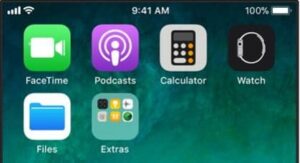 Finishing Moving an app on the iPhone home screen