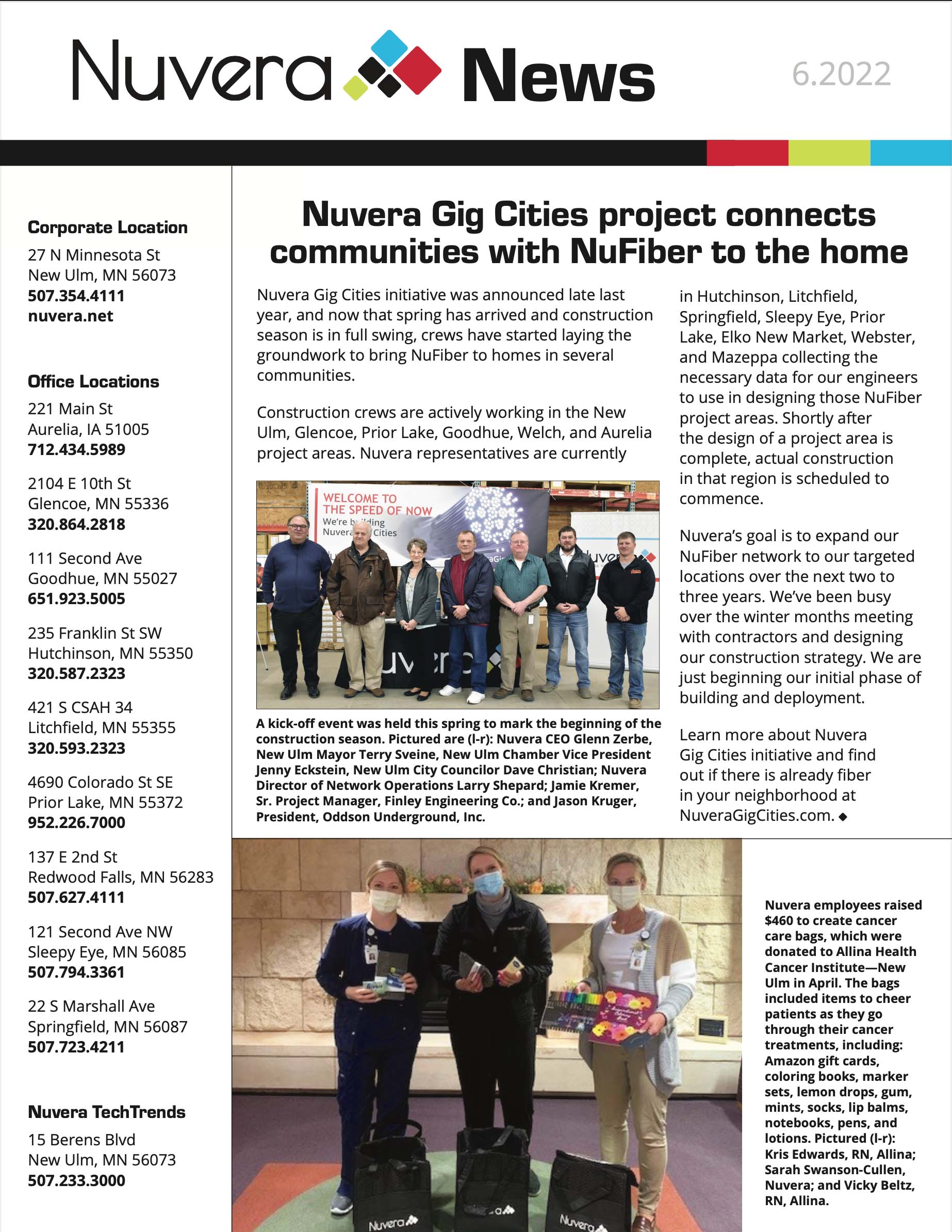 Nuvera Newsletter June 2022